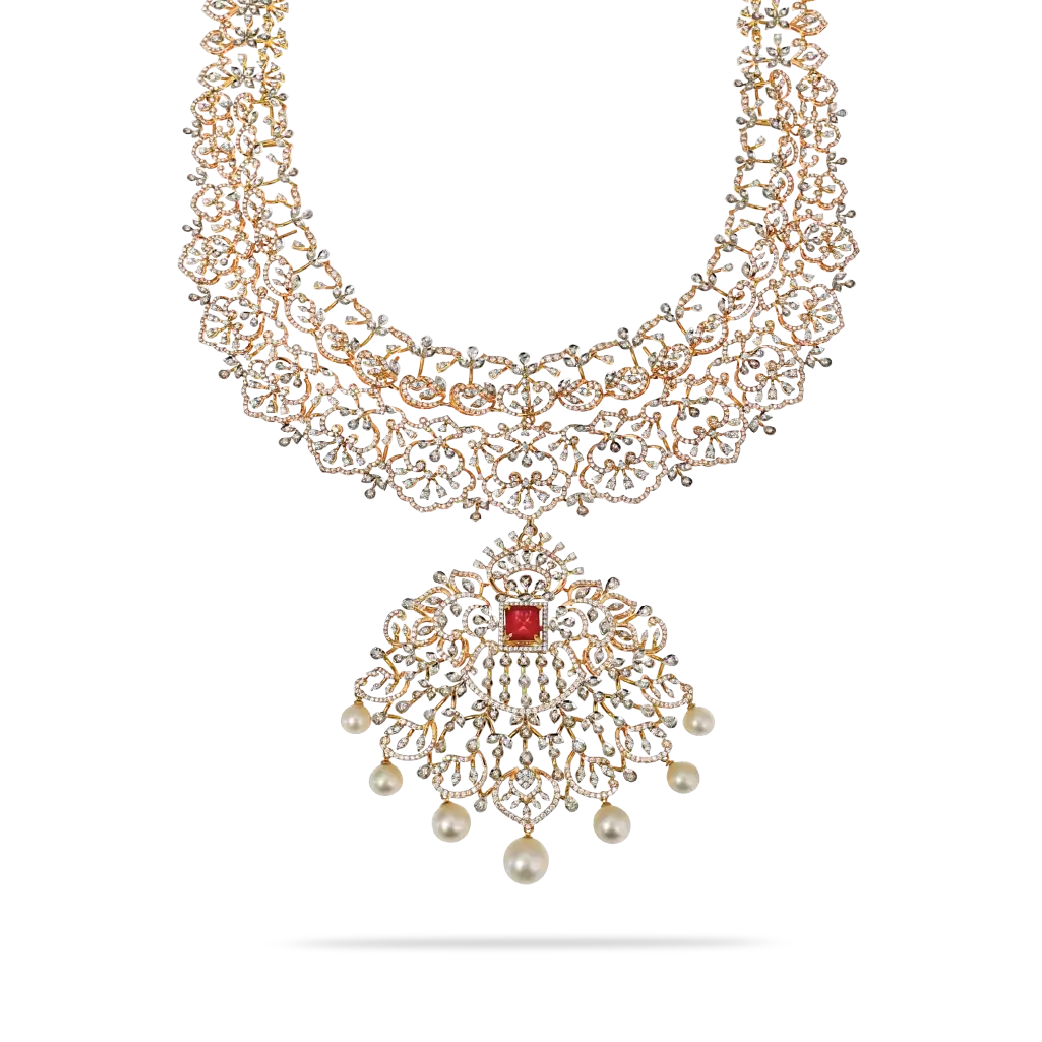 The Diamond Ivy Necklace