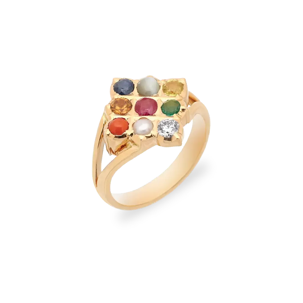 The Trendy Navratan Ring for Men