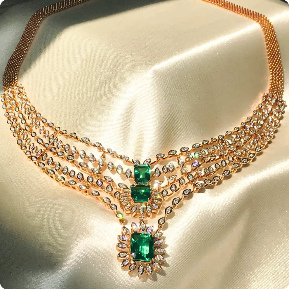 The Eclipse Strand Necklace