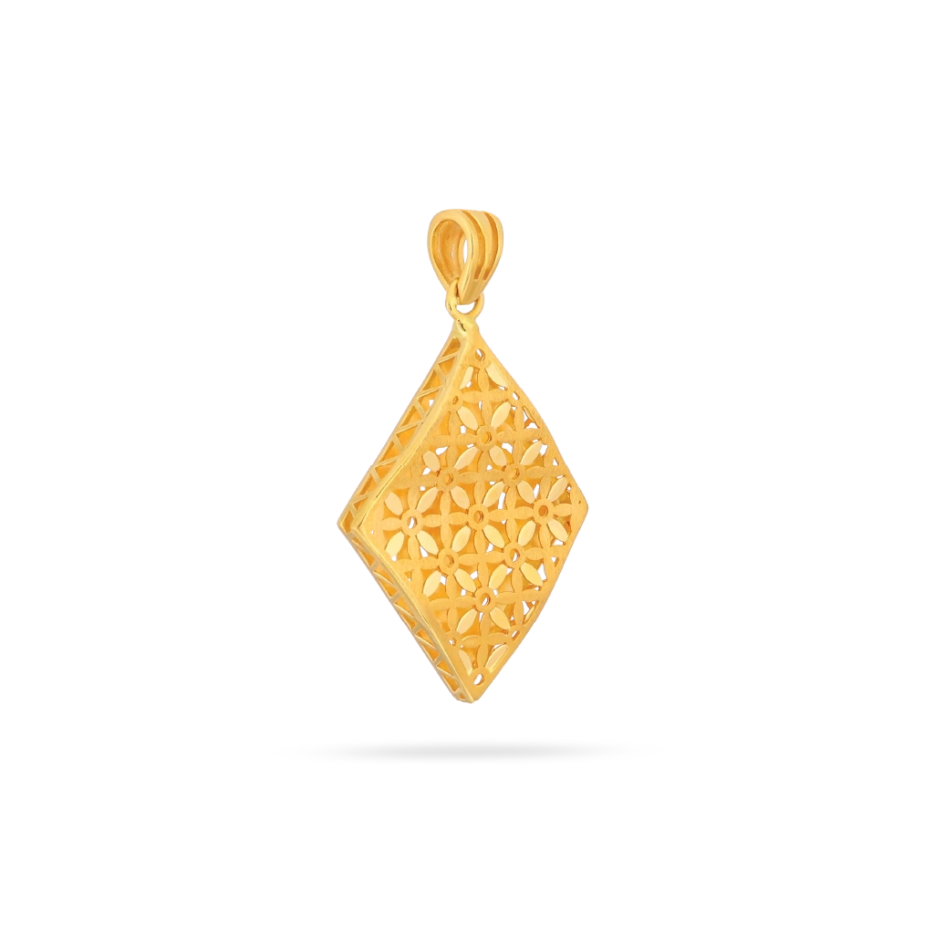 The Golden Blossom Pendant