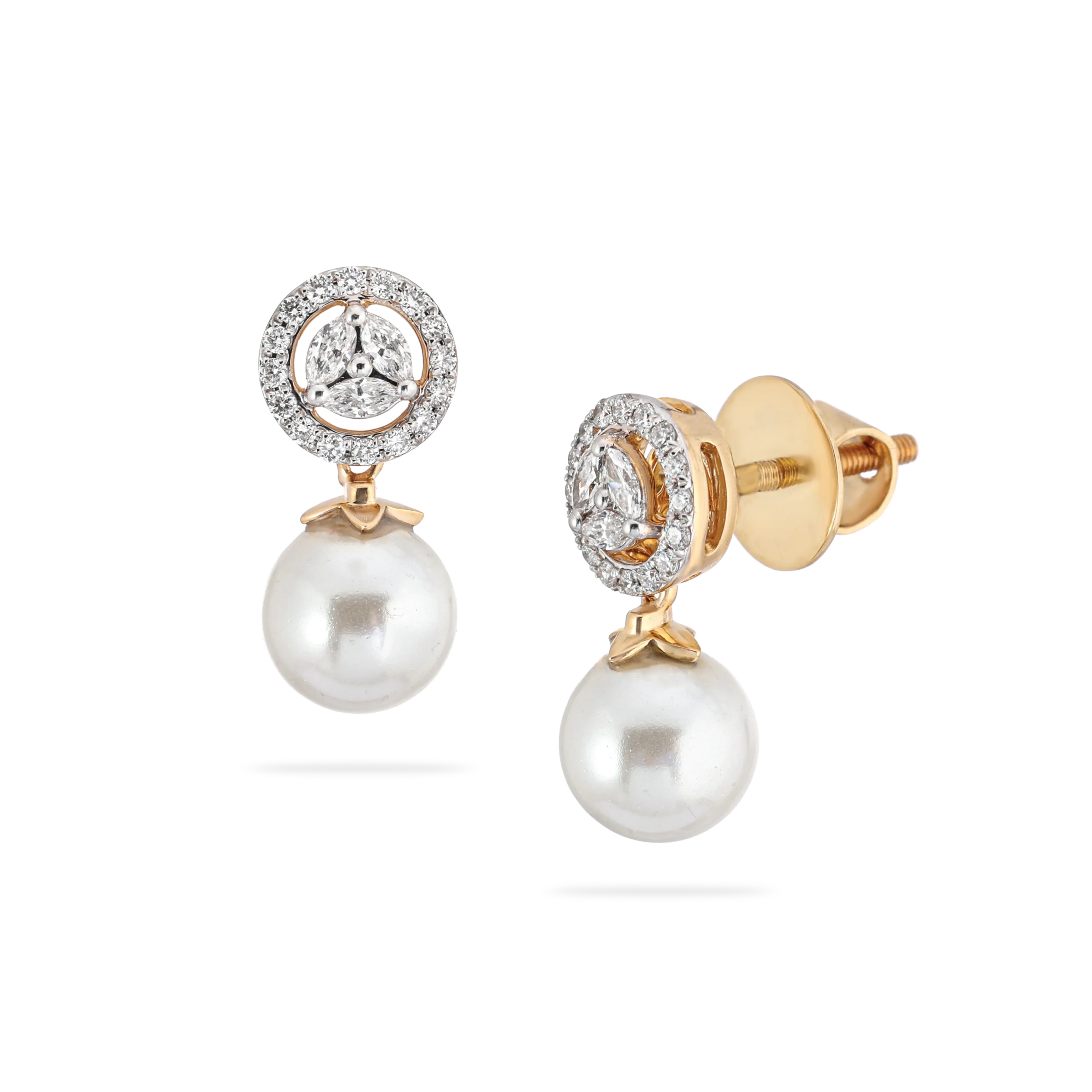 The Shaakra Pearl Diamond Drops