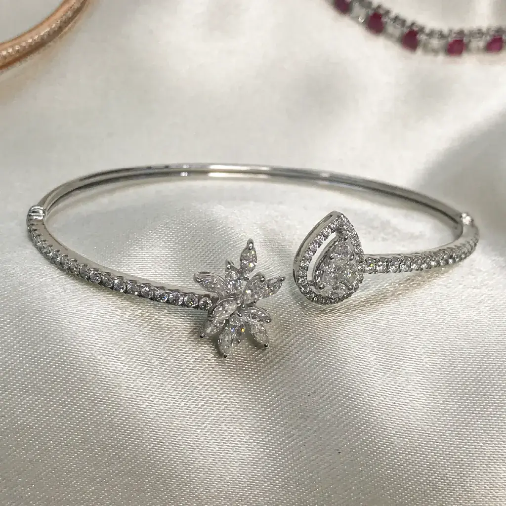 Diamond Bangles