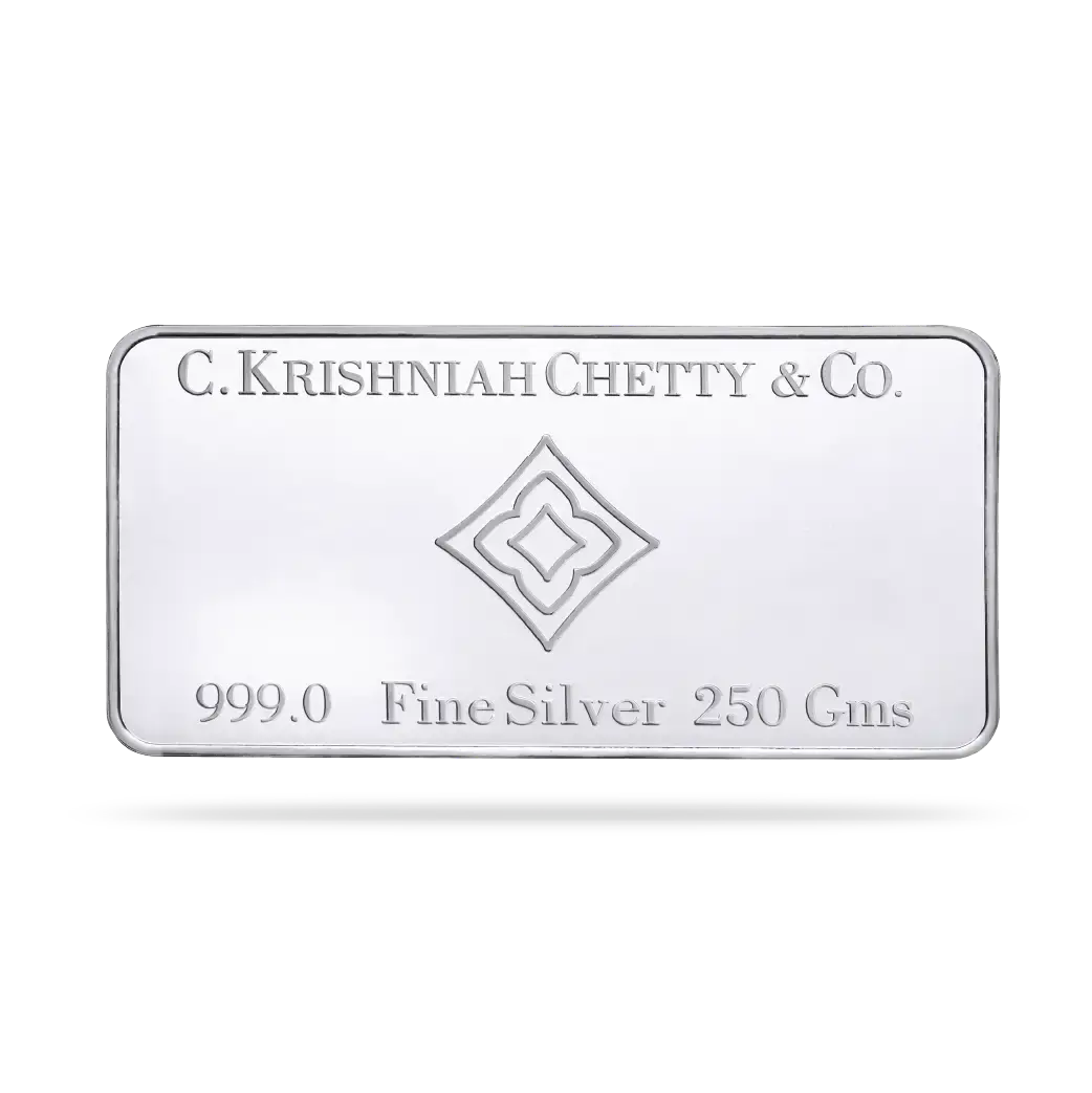 250 gram Silver Bar