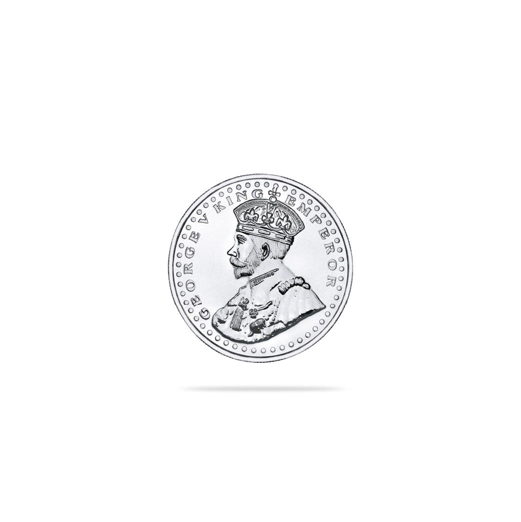10 Gram Round George Silver Coin