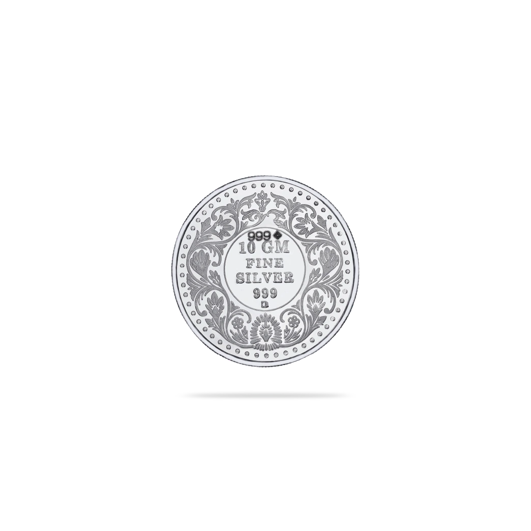10 Gram Round George Silver Coin