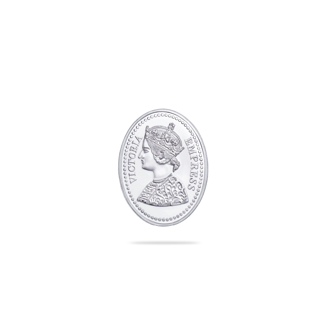 5 Gram Oval Victoria Silver Coin